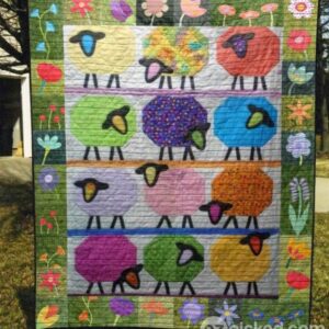 Quiet Sheeps Quilt Blanket Ytp0  Quilt